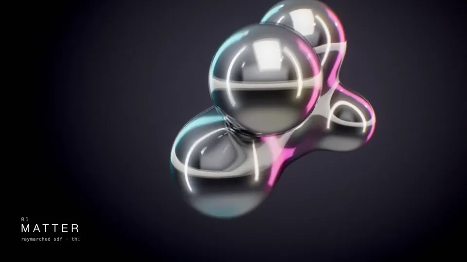 Abstract geometry reel — Justin.md